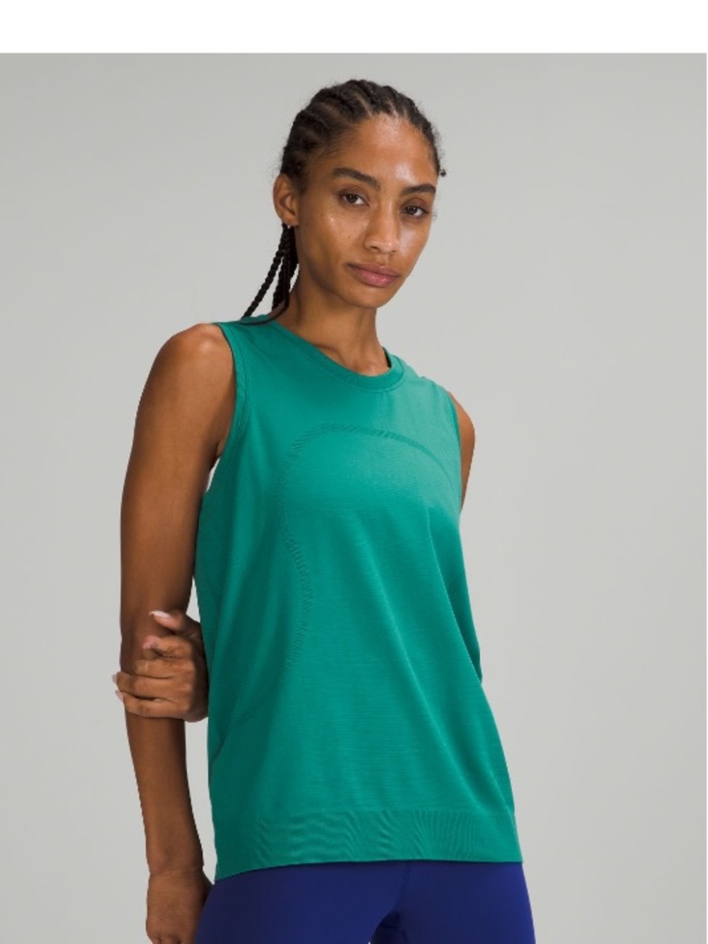 lululemon athletica Teal Swiftly Sleeveless Athletic Tank
